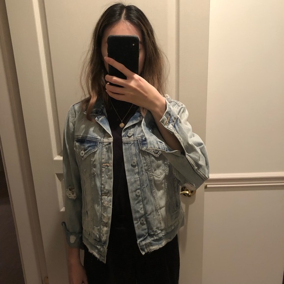 Zara Denim Jacket - Picture 6 of 6
